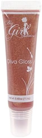 Big Girl Cosmetics Diva Lip Gloss (Bling Diva)