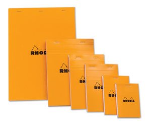 Rhodia Pads - 4-3 8 times; 6-3 8 - Graph Pad. 80 sheets