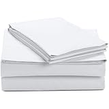 Pinzon 500-Thread-Count Pima Cotton Sheet Set - Full, White