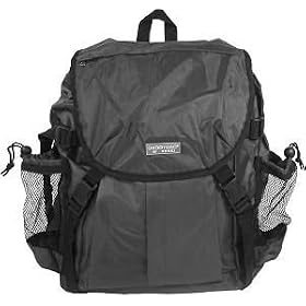Rugged Kecci Voyager Sling Diaper Backpack Daddybag Black