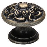 38N358C.12 Knob 1-3/8 Diameter Ancient Iron