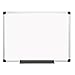 MasterVision MA0507170 Value Lacquered Steel Magnetic Dry Erase Board 36 x 48 White Aluminum Frame