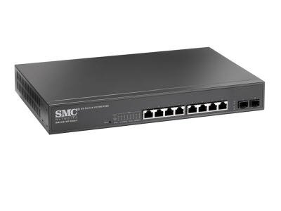 Edge-Core Networks SMCGS10P-SMARTNA 8-PORT 10 100 1000 GIGABIT SMART POE