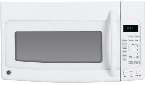 GE White Over the Range Microwave JNM1951DRWW