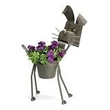 Metal Planter - Muttley the Dog Planter - Great Mother's Day Gift!