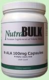 NutraBulk R-ALA Capsules 500 Count