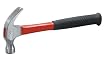 Fiberglass Claw Hammer, Red - 16 Ounces