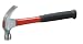 Fiberglass Claw Hammer, Red - 16 Ounces