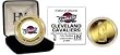 CLEVELAND CAVALIERS 24KT Gold and Color Team Logo Coin