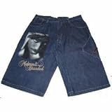 Men's Makaveli Shorts Blue Denim Available in Size 34 & 38