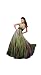 Tony Bowls Paris Print Sundown Gown