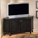 Corner TV Stand- Antique Black