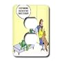 Londons Times Funny Medicine Cartoons - Centipede Psychiatry - Light Switch Covers - 2 plug outlet cover