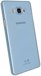 Samsung Galaxy A7 Case,ultrathin Transparent[shock-absorption Bumper and Anti-scratch Clear Back] of Case for Samsung Galaxy A7 (Blue)