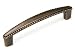 Bead 4-1/4 inch Cabinet Pull Handle Antique Copper Finish