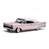 1959 Mercury Park lane Closed Convertible White Bermuda Sand,Pink 1 18 Sunstar 5165 by Sun Star