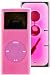 Clear Pink - iPod Nano 2nd Generation Backwinder SkinTie With Earphone Organizer Silicone Cover Skin