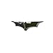 Unisex's Zinc Alloy Man Batman Batarang Money Clip, Gunmetal, Small