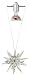 LBL Lighting HS159ABPC1A50MPT Celeste Collection 1-Light LV Mini-Pendant, Prismatic Swarovski Crystal with Polished Chrome Finish