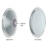 Zadro 7 Suction Cup Makeup Mirror with 5X Optics - 6-Pack