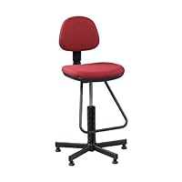 Fabric Drafting Stool Pewter