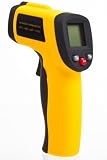 BAFX Products Non Contact Infrared (IR) Thermometer Range of -58F to 1,022F Includes Battery