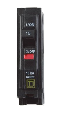 YOUR ONE SOURCE(SQUARE D) QO115 "QO" SINGLE POLE CIRCUIT BREAKER
