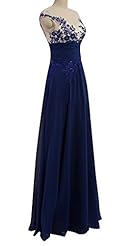 Shirred Pleated Cutout Beaded Glittering Lace Sheer Round Neck Tulle Evening Dress 