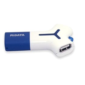 Ridata Yego Y Shaped 2-port 2 GB USB Flash Drive with Built-in Hub 9A602G0RDA80I (Blue)