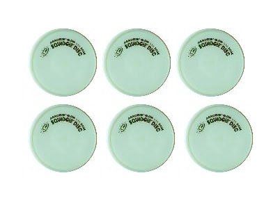 Squidgie Disc 6-Pack of Glow in the Dark Flying Discs