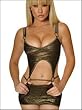 Metallic Allure Chemise 2pc Set