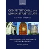 Constitutional and administrative law : text and materials