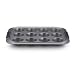 Anolon Advanced Nonstick Bakeware 12-Cup Muffin Pan, Grey