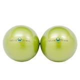 Natural Fitness Pair Soft Weighted Balls Pair, 2-Pounds Each (Moss)