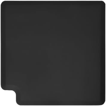 WellnessMats Original 90-Degree Corner Mat, 36-Inch, Black