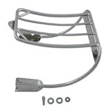 02-05 Harley FXDWG Chrome Fender Mounted 9.5 X 5.5 Motorcycle Luggage Rack -... by V-Twin