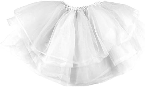 5 Layer Tutu Small White