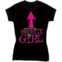 JUSTIN BIEBER SHIRTS - EXCLUSIVE - JUSTIN BIEBERS FAVORITE GIRL T-SHIRT - BEST PRICE!