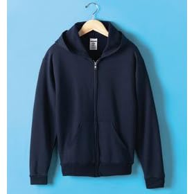 Youth Full-Zip Hooded Sweatshirt