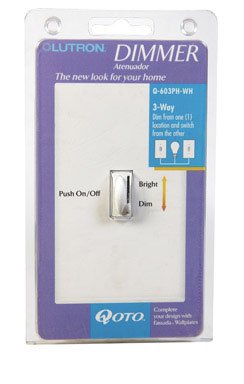 Lutron Electronics Qoto 600W 3Wy Preset Dmr Wh Q-603PH-WH