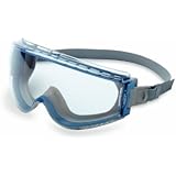 Uvex S39610C Stealth Safety Goggles, Teal And Gray Body, Clear Uvextreme Anti-Fog Lens, Neoprene Headband