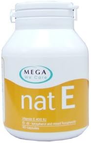 Mega We Care Nat E 400 iu 30 Tablets. [Get Free Herbal lozenges]