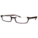 Hicks Street Big Men's Optician-quality Reading Glasses, Readers with FREE Designer Hard Case and Microfibre Cleaning Cloth -- Tortoise