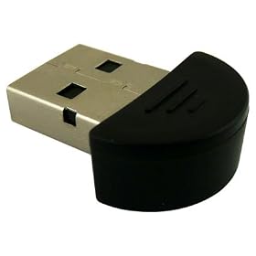 greymobiles 100 Metre Version 2.0 USB Bluetooth Dongle Adapter Compatible With Windows VISTA and A2DP (Wireless Stereo Music Transfer) Support - THE WORLDS SMALLEST BLUETOOTH DONGLE