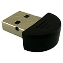 greymobiles Version 2.0 USB Bluetooth Dongle Adapter Compatible With Windows VISTA and A2DP (Wireless Stereo Music Transfer) Support - THE WORLDS SMALLEST BLUETOOTH DONGLE