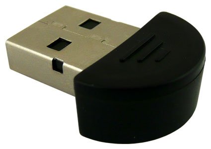 greymobiles Version 2.0 USB Bluetooth Dongle Adapter Compatible With Windows VISTA and A2DP (Wireless Stereo Music Transfer) Support - THE WORLDS SMALLEST BLUETOOTH DONGLE