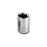 SK Hand Tool 40462 6 Point 3/8-Inch Drive Extra Deep Socket, 3/8-Inch, Chrome [並行輸入品]