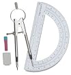 C-Thru Compass and Protractor Set