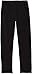 American Hawk Big Boys' Fleece Pant with Open Hem, Black, 14/16