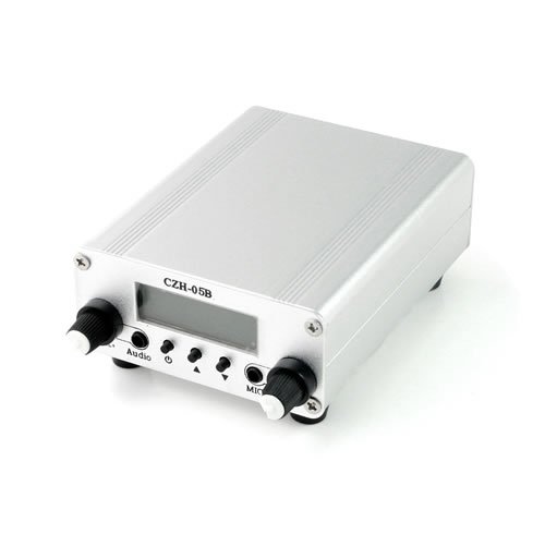 Shipping Free--New Product PLL 0.5W FM Transmitter+Antenna+Power supply